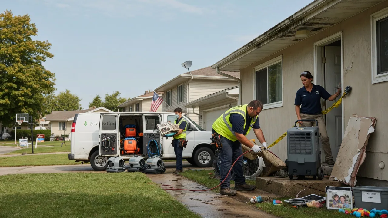 Water Damage Restoration in Vienna, SD near me